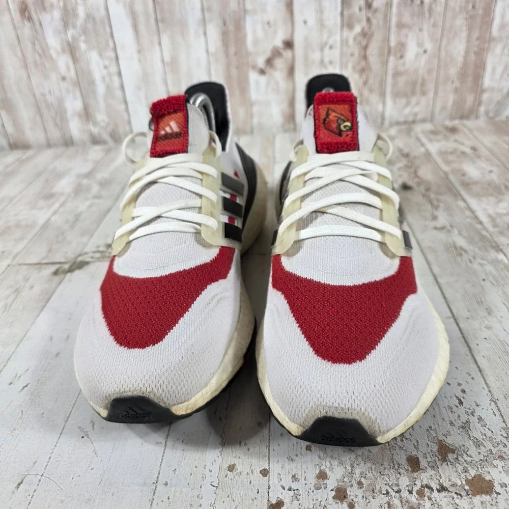 Adidas Ultraboost 21 Louisville Cardinals Mens Running Shoes White Red GY0427 8